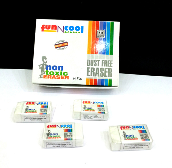 FUN N COOL NON TOXIC ERASER
